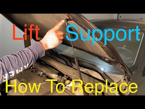 How To Replace Hood Strut(Lift Support/Shock) on 2015 Chevy Malibu LT