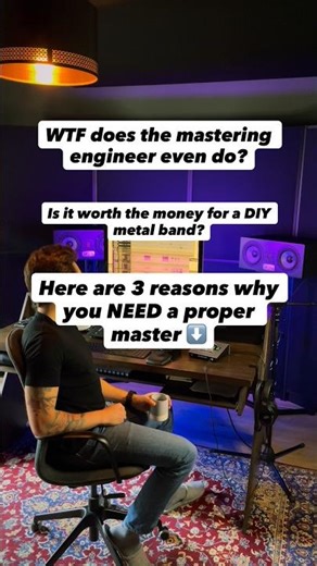 WTF does the mastering engineer even do? #homestudio #mixing #recording #metal #rock