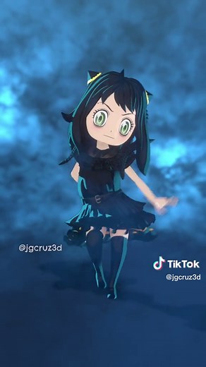 Anya Wednesday Dance Animation - JGCruz3D