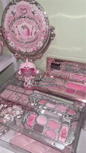 splurge and regret at the same damn time hun #igotlikehellamoney #fyp #makeitvirаl #flowerknows #makeup