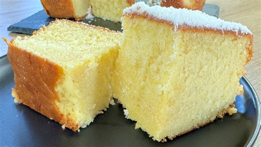 This easy butter cake is perfectly soft and delicious