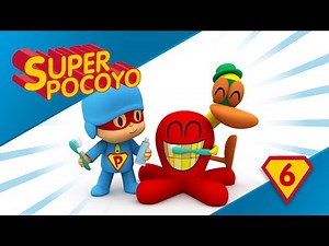 Super Pocoyo reminds us to brush our teeth every day