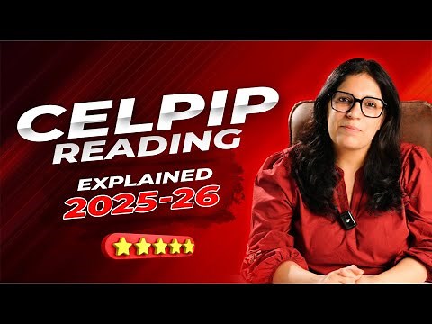 CELPIP Reading Explained (2025–26) | Full Guide to Score Higher