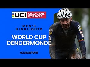 DOMINANT WIN IN THE MUD! 😅 | 2025 UCI Cyclocross World Cup Dendermonde Men's Highlights