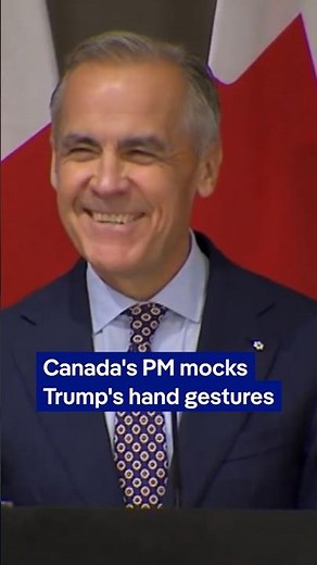 Canada's PM mocks Trump’s hand gesture | DW News