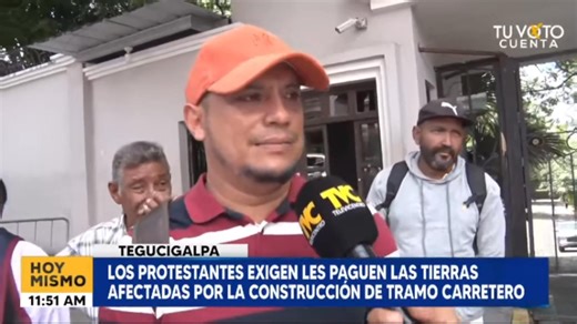 21K views · 177 reactions |  ➡️ Pobladores de Sulaco, Yoro, protestan frente a Casa Presidencial, TGU, exigiendo el pago de las tierras afectadas por la construcción del tramo carretero Marales–Sulaco. | Noticiero Hoy Mismo | Facebook