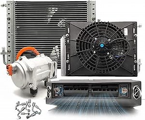 Amazon.com: Treeligo 12V Car dc Air Conditioner System-|Only Cooling| dc Scroll Compressor Assembled System Unit for RV, Truck, Farm Car, Van, Excavator, Bus, Car, Pickup, etc : Automotive