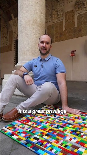 New Lego brick ramps at Palazzo del Bo!