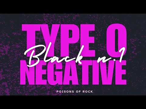 Type O Negative - Black No 1 (1993) Lyrics Video