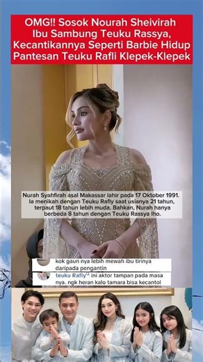 KECANTIKAN IBU SAMBUNG TEUKU RASSYA #teukurassya #tamarableszynski #gosipartis #beritaterkini #viral
