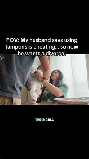 What kind of men think using tampons is cheating..? #cheater #cheaterscaught #cheatinghusband #fyp