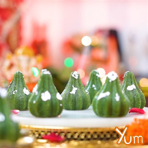 18K views · 80 reactions | Every bite of this modak is filled with the sweetness and love of the festival Recipe* in the comment section! #modak #tasty #festival #homemade #delicious | Yum | Facebook