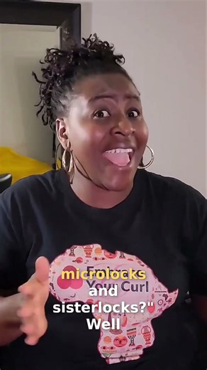 Microlocks vs. Sisterlocks: What's The Difference? #shorts