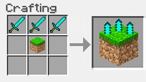 Crafting illegal Blocks In Minecraft…