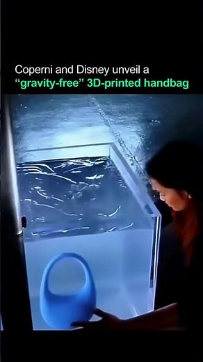 Coperni and Disney unveil "gravity-free" 3D printed handbag