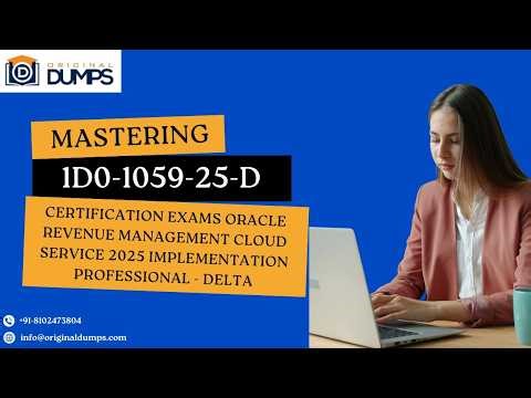 1D0-1059-25-D Oracle Revenue Management Cloud 2025 Delta | Sample Questions & Quick Overview