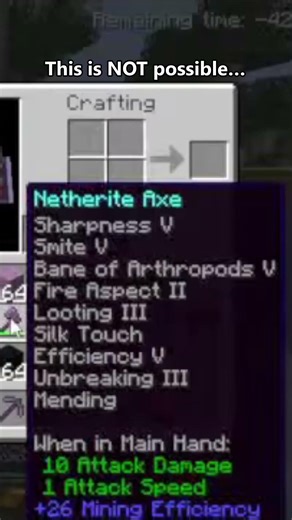 This Axe Should NOT Exist in Minecraft 😳