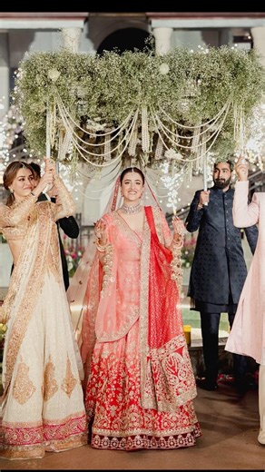 Nupur Sanon's Stunning Bridal Entry | Stebin Ben | Aisa Milan | Wedding Entry | Sister Wedding #fyp