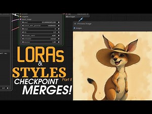 ComfyUI - LORAs & Styles Part II: Checkpoint Merges