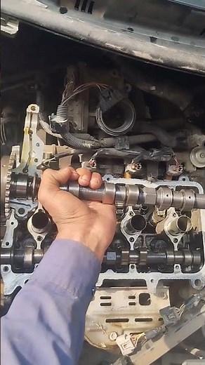 Toyota Vitz Camshaft Replacement | Step-by-Step Complete Guide | Engine Repair Tutorial#automobile
