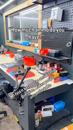 “Not enough” You can never have too many bang sticks or too much ammo! #reloading #mancave #guns #outdoors #huntingseason #men #adventure #ammo | West of Wild