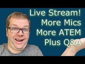 Should you use an External Mic Preamp with the ATEM Mini Pro, plus Q&A!