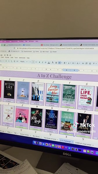 I designed this spreadsheet to help me track my books ive read, been reading, and are going to read. I had my husband implement formulas to make it more automated. This was a quick overview but if you guys want a closer view of something let me know! #readinglog #spreadsheet #booktracker #readingtracker #booktok