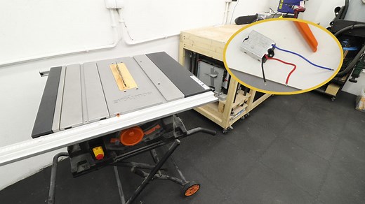 Evolution Rage 5-S Table Saw - Installing a Soft Start Module