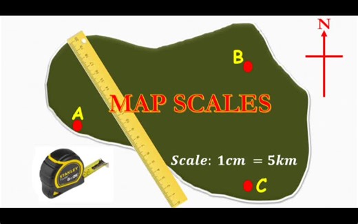MAP SCALES | New curriculum mathematics #maths #math #ugmattutor #algebra #algebra #newcurriculum #geometryandmeasures #mathspaper12024