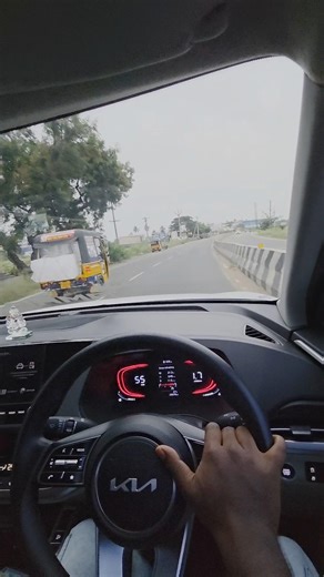 Rate this view 1-10 👇| Therapy is expensive. A long drive is free | kia carens driving | #kia