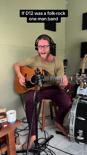 D12 Rap-Folk-Rock Mashup: Powerful Eminem Lyrics and Indie Musicians