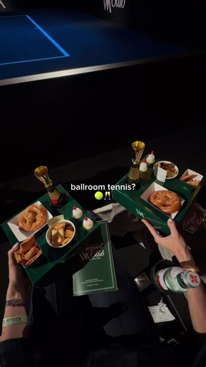 An unforgettable night of tennis at the Waldorf Astoria ballroom tennis invitational 🎾🥂#waldorfastroriapartner @hilton