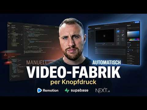 Motion Graphics auf Knopfdruck generieren?! 😳 (Remotion)