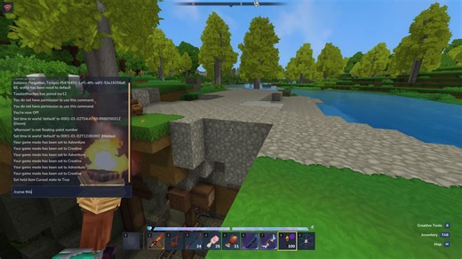 How to use commands in Hytale