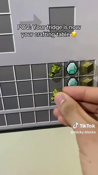 Divertido juego de imanes de Minecraft