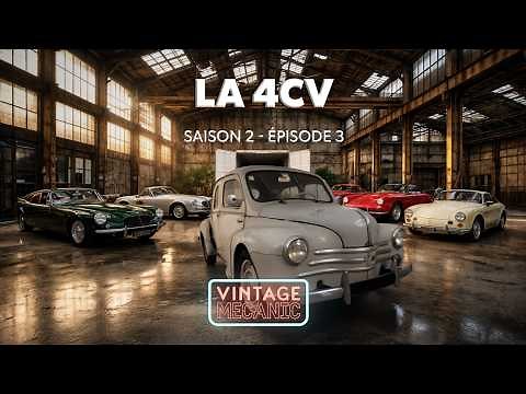 VINTAGE MECANIC : LA 4CV