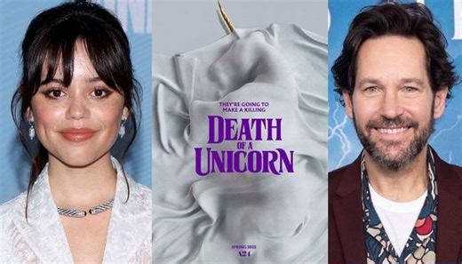 Paul Rudd, Jenna Ortega battle fierce unicorn in 'Death of a Unicorn' trailer