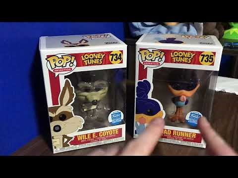 Wile E Coyote and Road Runner Funko POP Unboxing!