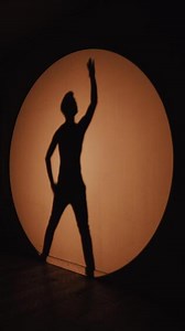 Expressive Dance Silhouette on Stage