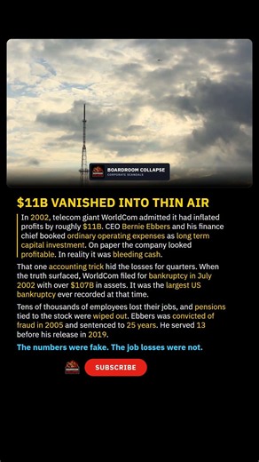 How WorldCom Faked $11B Of Profit