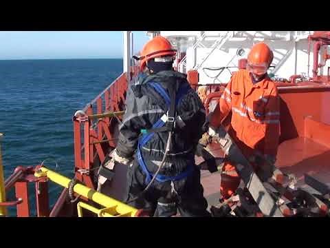 Pilot Ladder preparation.