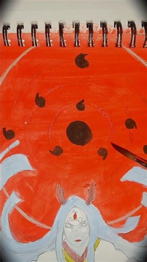 i draw kagua utsusuki 🖌️🖌️🎨🎨#art #drawing #paint #painting #sketch #shorts #naruto