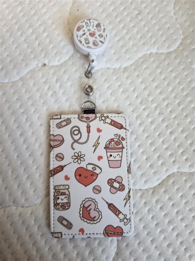 ID Card Holder - Custom Badge Holder for School, Office and Work . - Etsy