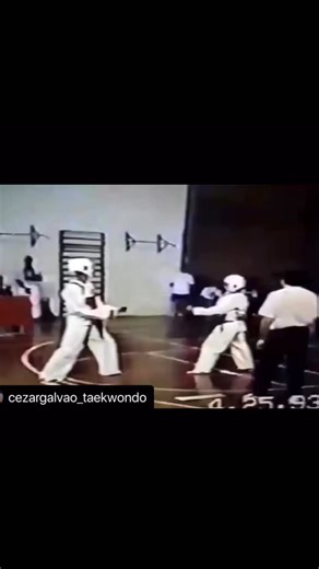 Cezar Galvao Nascimento on Instagram: "Old school Taekwondo Master Cezar Galvao was a kicking machine 🔥 80s 90s #taekwondo #martialarts #mma #taekwondofighter #martialartstraining @cezargalvao_action"