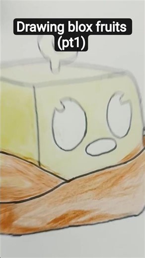 drawing blox fruits (pt1) | #roblox #bloxfruits #drawing #buddhafruit