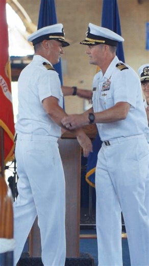 Welcome to the new Commandant of Midshipmen, Capt. Gilbert E. CLark, Jr. ⚓️ 🎥: MC2 Hannah Cox | United States Naval Academy