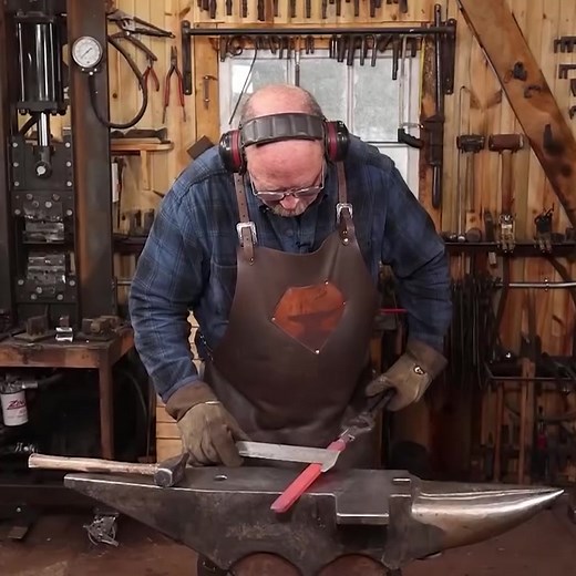 Forging A Steel Cable Axe! *Damascus Style* PT 1 | Black Bear Forge