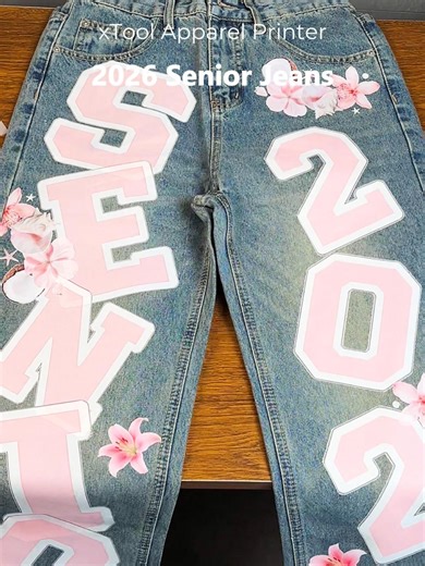 Personaliza tus jeans de graduación con xTool