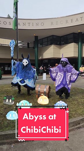 Genshin Impact Abyss Mage Cosplay at ChibiChibiCon
