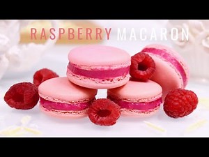 How to make Raspberry Macarons| Raspberry Ganache